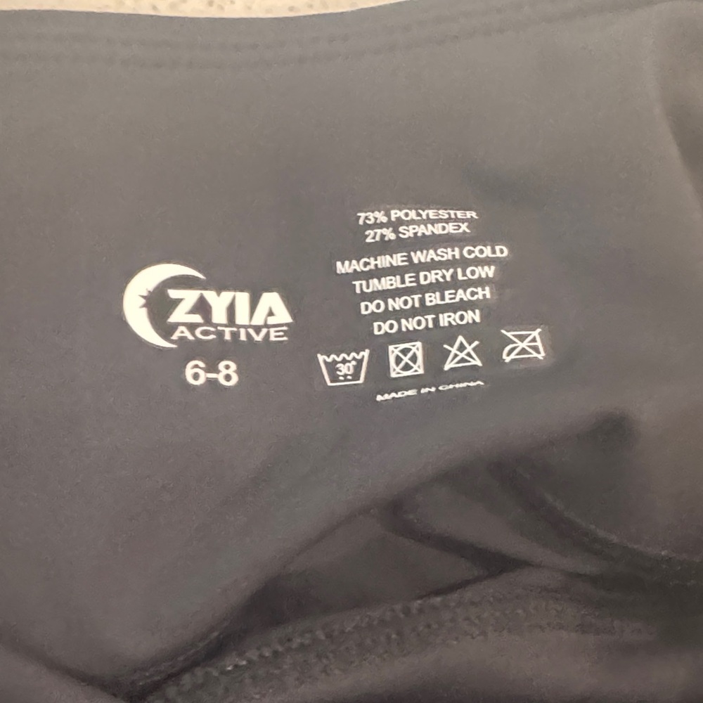 ZYIA Black Leggings